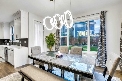 41 Howse Heights Ne, Calgary, AB - Indoor Photo Showing Dining Room
