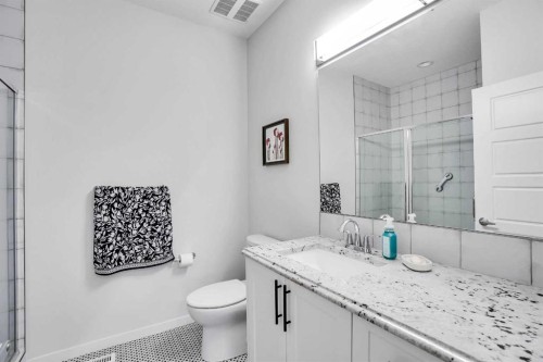 41 Howse Heights Ne, Calgary, AB - Indoor Photo Showing Bathroom