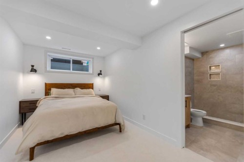 143 Prestwick Heath Se, Calgary, AB - Indoor Photo Showing Bedroom