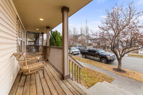 143 Prestwick Heath Se, Calgary, AB - Outdoor With Deck Patio Veranda With Exterior