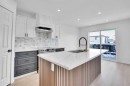 30 New Brighton Circle Se, Calgary, AB  - Indoor Photo Showing Kitchen With Double Sink With Upgraded Kitchen 