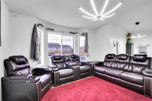 63 Martinbrook Road Ne, Calgary, AB - Indoor Photo Showing Living Room