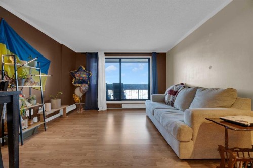 1006-9800 Horton Road Sw, Calgary, AB - Indoor Photo Showing Living Room