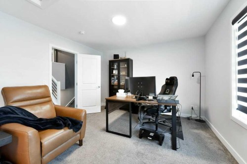 207 Aquila Way Nw, Calgary, AB - Indoor Photo Showing Office