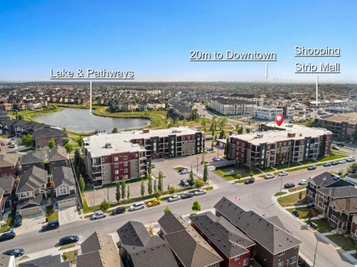 412-5 Saddlestone Way Ne, Calgary, AB -  With View
