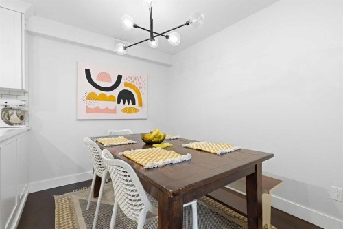 310-1111 13 Avenue Sw, Calgary, AB - Indoor Photo Showing Dining Room