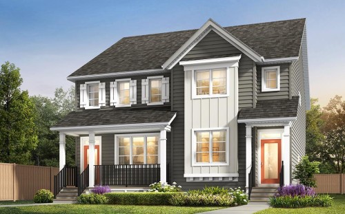 32 Creekside Rise Sw, Calgary, AB - Outdoor With Facade