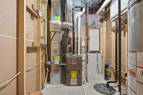 204-20 Silverado Crest Park Sw, Calgary, AB - Indoor Photo Showing Basement