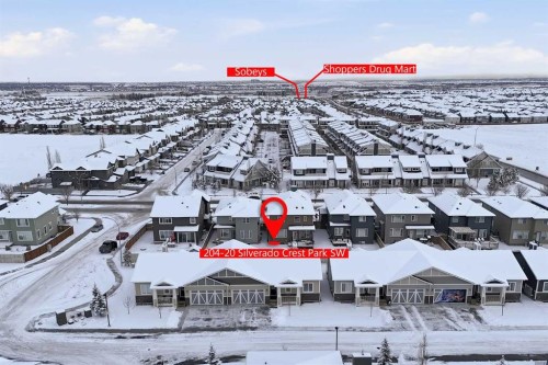 204-20 Silverado Crest Park Sw, Calgary, AB - Outdoor With View