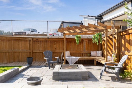 206 Riviera View, Cochrane, AB - Outdoor With Deck Patio Veranda