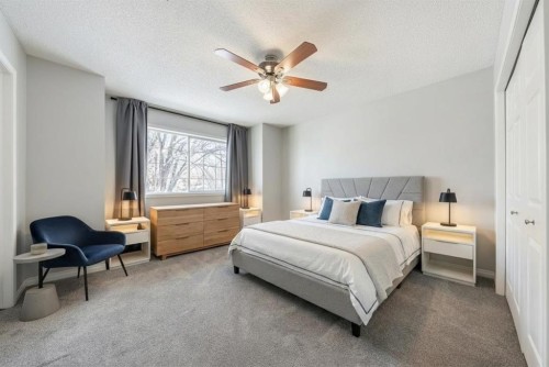 55 Mt Apex Green Se, Calgary, AB - Indoor Photo Showing Bedroom