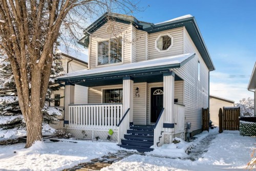 55 Mt Apex Green Se, Calgary, AB - Outdoor With Deck Patio Veranda