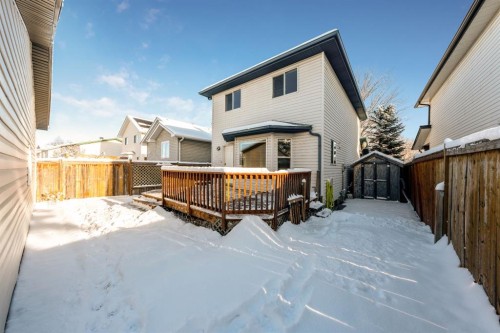 55 Mt Apex Green Se, Calgary, AB - Outdoor With Deck Patio Veranda With Exterior