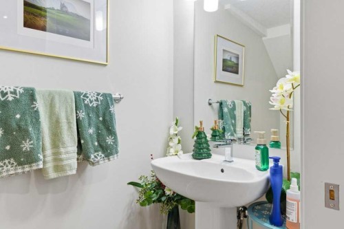 410-338 Seton Circle Se, Calgary, AB - Indoor Photo Showing Bathroom