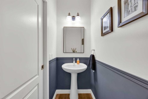 264 Boulder Creek Crescent Se, Langdon, AB - Indoor Photo Showing Bathroom