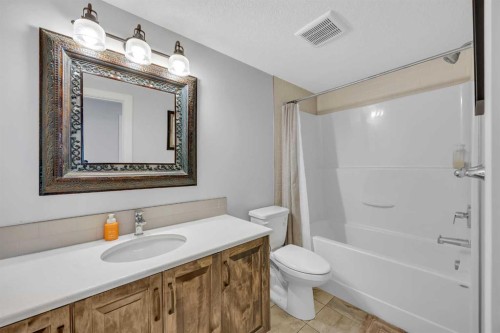 264 Boulder Creek Crescent Se, Langdon, AB - Indoor Photo Showing Bathroom
