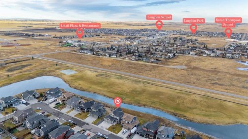 264 Boulder Creek Crescent Se, Langdon, AB - Outdoor With View