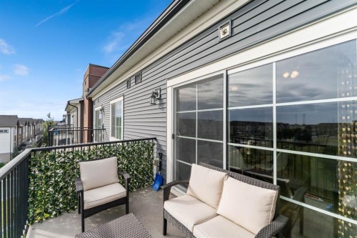 1403-99 Copperstone Park Se, Calgary, AB - Outdoor With Deck Patio Veranda With Exterior