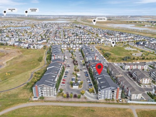1403-99 Copperstone Park Se, Calgary, AB - Outdoor With View