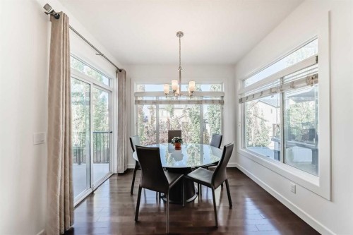 136 Aspenmere Close, Chestermere, AB - Indoor Photo Showing Dining Room