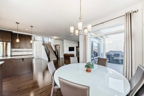 136 Aspenmere Close, Chestermere, AB - Indoor Photo Showing Dining Room