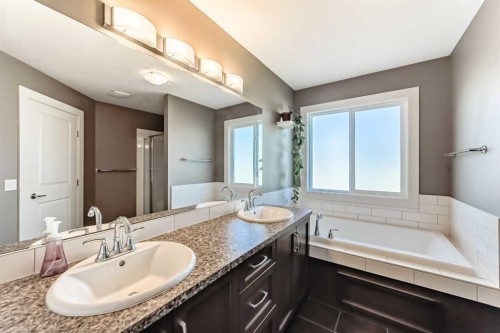 136 Aspenmere Close, Chestermere, AB - Indoor Photo Showing Bathroom