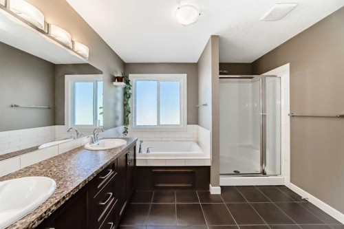 136 Aspenmere Close, Chestermere, AB - Indoor Photo Showing Bathroom