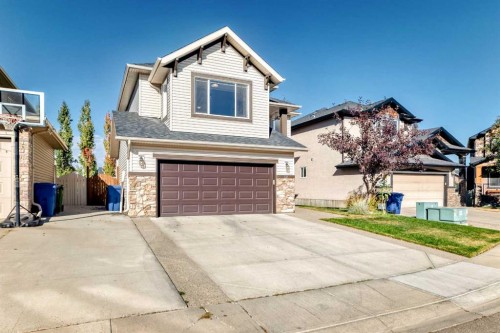 136 Aspenmere Close, Chestermere, AB - Outdoor With Facade