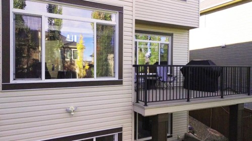 136 Aspenmere Close, Chestermere, AB - Outdoor With Deck Patio Veranda With Exterior