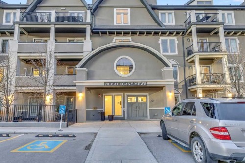 318-20 Mahogany Mews Se, Calgary, AB - Outdoor With Facade