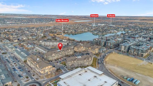 318-20 Mahogany Mews Se, Calgary, AB - Outdoor With View