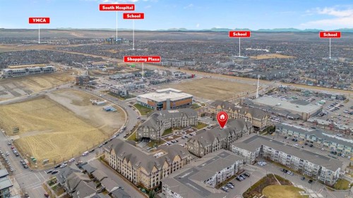 318-20 Mahogany Mews Se, Calgary, AB - Outdoor With View