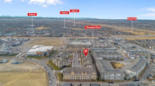 318-20 Mahogany Mews Se, Calgary, AB - Outdoor With View