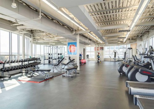 605-32 Varsity Estates Circle Nw, Calgary, AB - Indoor Photo Showing Gym Room