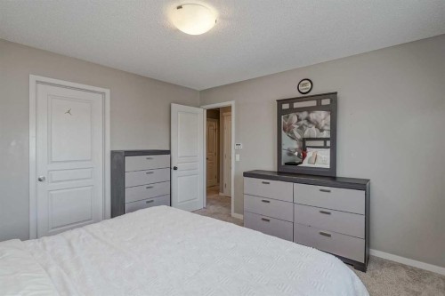 216 Copperpond Green Se, Calgary, AB - Indoor Photo Showing Bedroom