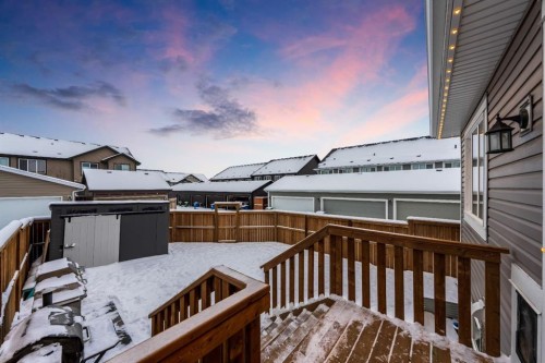 135 Belgian Crescent, Cochrane, AB - Outdoor With Deck Patio Veranda With Exterior
