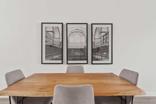 405-301 Redstone Boulevard Ne, Calgary, AB - Indoor Photo Showing Dining Room