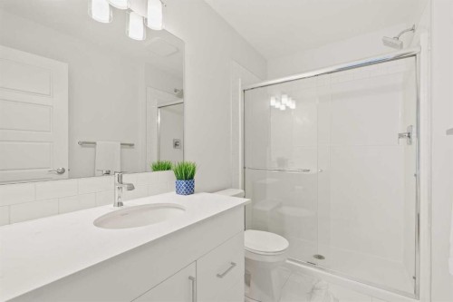 405-301 Redstone Boulevard Ne, Calgary, AB - Indoor Photo Showing Bathroom