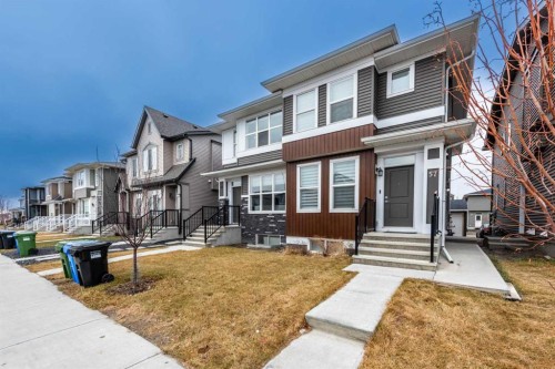 57 Corner Glen Row Ne, Calgary, AB - Outdoor With Deck Patio Veranda With Facade