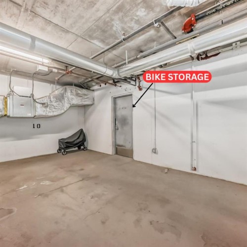 209-611 Edmonton Trail Ne, Calgary, AB - Indoor Photo Showing Garage