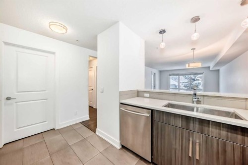 209-611 Edmonton Trail Ne, Calgary, AB - Indoor Photo Showing Kitchen