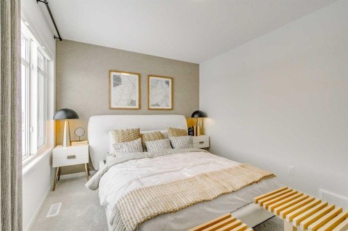 227 Lucas Common Nw, Calgary, AB - Indoor Photo Showing Bedroom