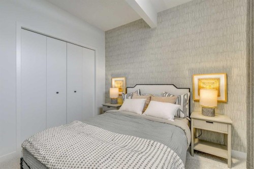 227 Lucas Common Nw, Calgary, AB - Indoor Photo Showing Bedroom