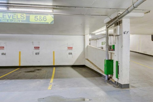 1501-145 Point Drive Nw, Calgary, AB - Indoor Photo Showing Garage