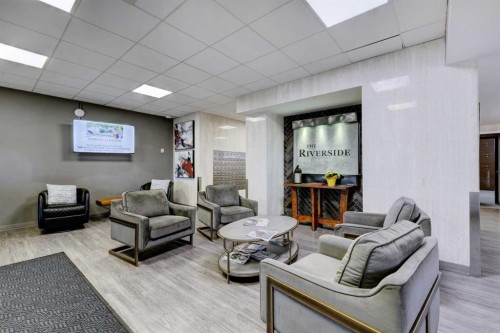 1501-145 Point Drive Nw, Calgary, AB - Indoor Photo Showing Basement