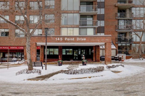 1501-145 Point Drive Nw, Calgary, AB - Outdoor With Balcony
