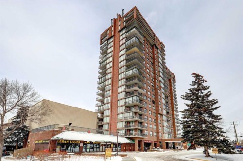1501-145 Point Drive Nw, Calgary, AB - Outdoor With Balcony With Facade
