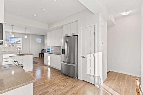 901-115 Sagewood Drive Sw, Airdrie, AB - Indoor Photo Showing Kitchen With Stainless Steel Kitchen