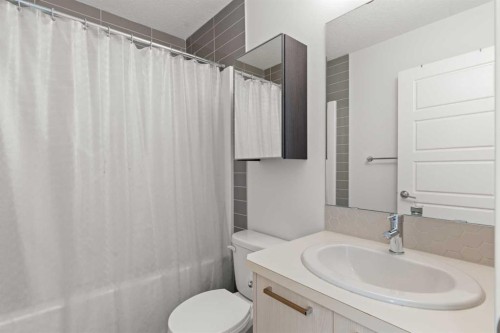 901-115 Sagewood Drive Sw, Airdrie, AB - Indoor Photo Showing Bathroom