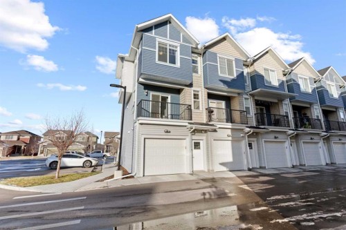 901-115 Sagewood Drive Sw, Airdrie, AB - Outdoor With Balcony With Facade